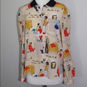 Late Spade print shirt
